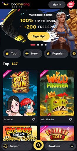 Najboljši casino boomerang v Slovenia